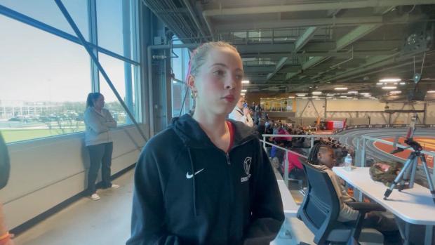 Annika Swan concludes indoor season on a happy note