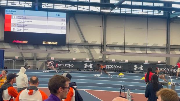 Girls 200m, finals 6