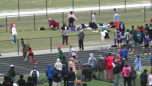 Boys 110 Hurdles Prelims Heat 3