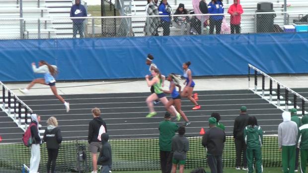 Girls 100 Hurdles Prelims Heat 5