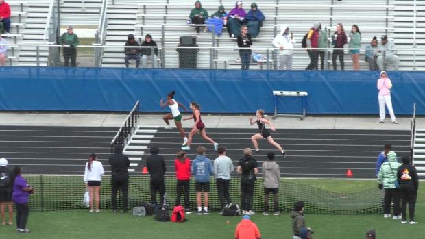 Girls 100 Hurdles Prelims Heat 6