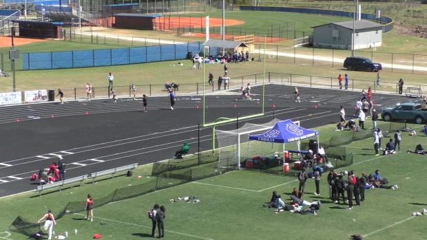 Girls 400 Hurdles Finals Section 3