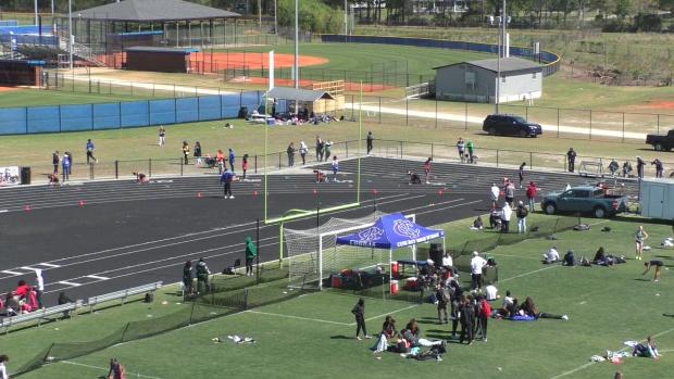 Girls 400 Hurdles Finals Section 6