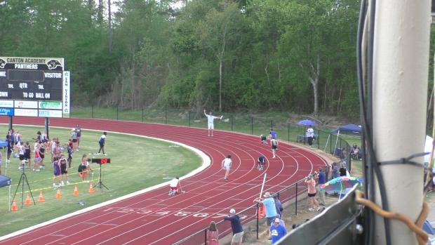 Middle School Boys 4x100 Relay Heat 1