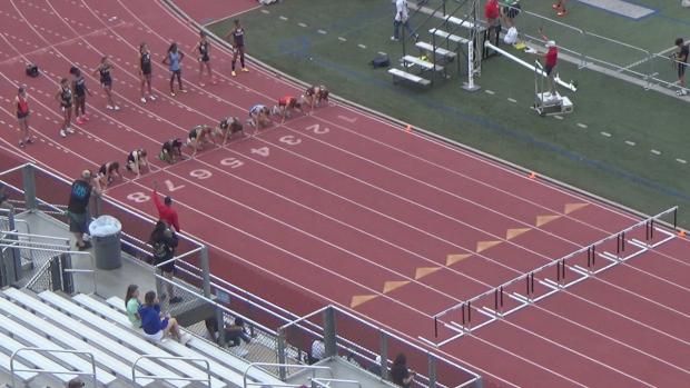 JV Girls 100 Hurdles Finals Section 1