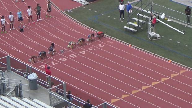 JV Girls 100 Finals Section 1