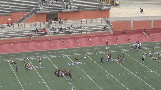 JV Girls 300 Hurdles Finals Section 1