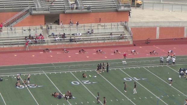 Boys 300 Hurdles Finals Section 1