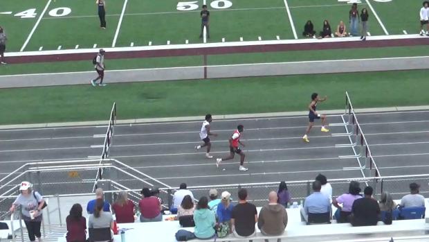 Boys 110 Hurdles Heat 1