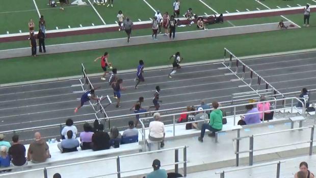 Boys 110 Hurdles Heat 3