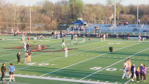 Boys 300 Hurdles Heat 1