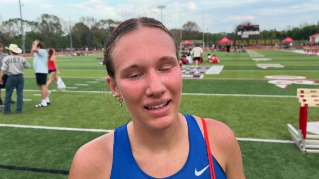 Rogers’ Kayla Eggers on 1600m Win
