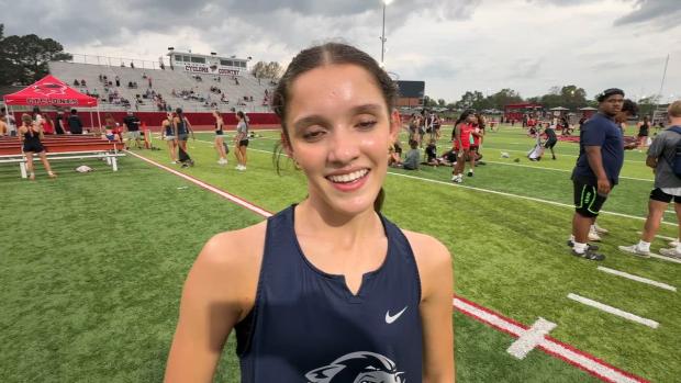 BW Freshman Josie Reithmaier on 400m Win