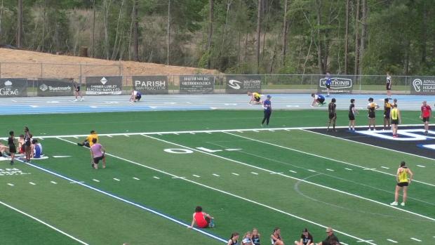 Middle School Boys 300 Hurdles Heat 1