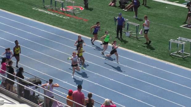 Middle School Girls 100 Heat 2