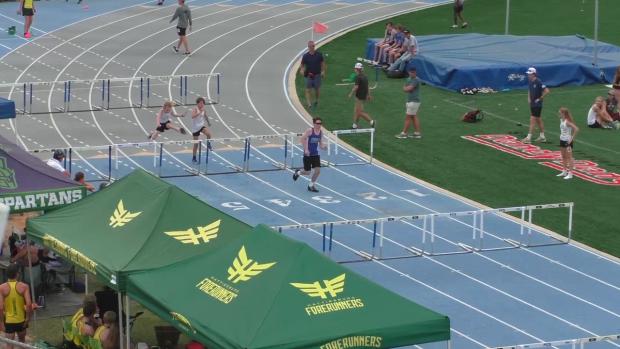 Middle School Boys 110 Hurdles Heat 2