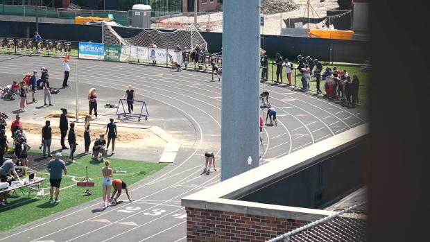 Girls 4x100 Relay Finals Section 2