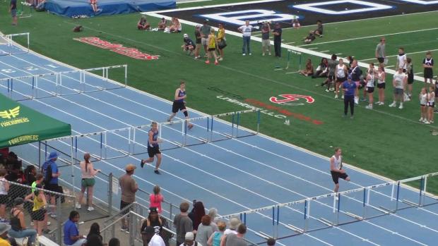 Boys 110 Hurdles Heat 2