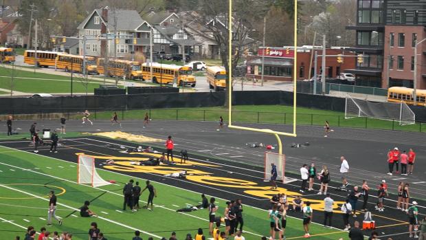 Girls 4x400 Relay Finals Section 2