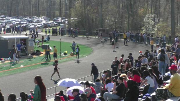 Girls 400 Hurdles Finals Section 4 - Spartan Relays