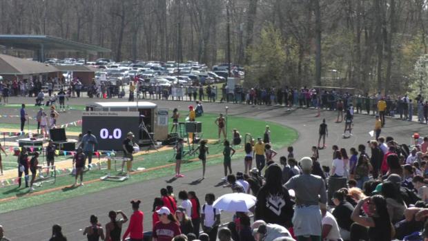 Girls 800 Sprint Medley Relay Finals Section 5 - Spartan Relays