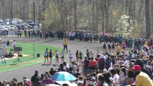 Girls Distance Medley Relay Finals Section 1 - Spartan Relays