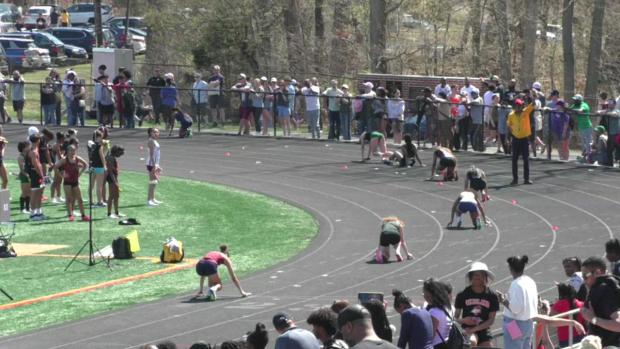 Girls 4x100 Relay Finals Section 3 - Spartan Relays