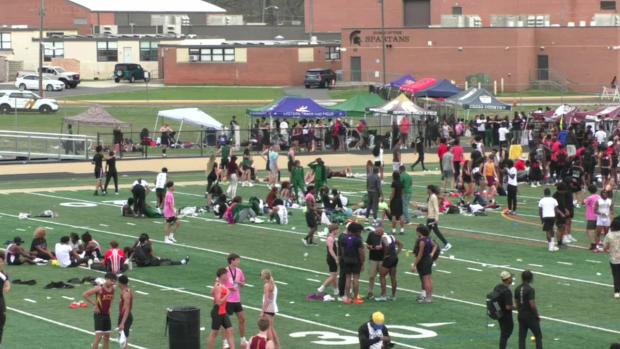 Girls 1600 Sprint Medley Relay Finals Section 1 - Spartan Relays