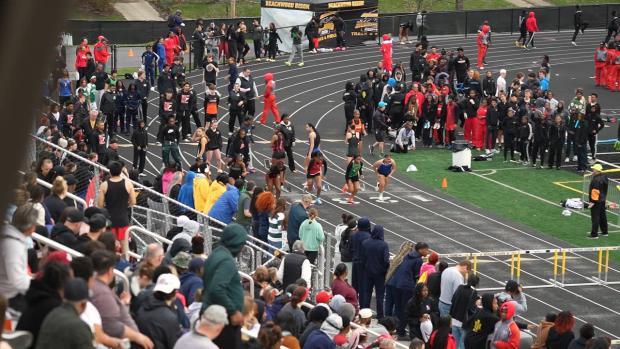 Girls 100 Hurdles Prelims Heat 2