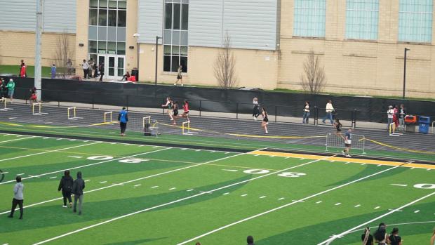 Girls 300 Hurdles Finals Section 2