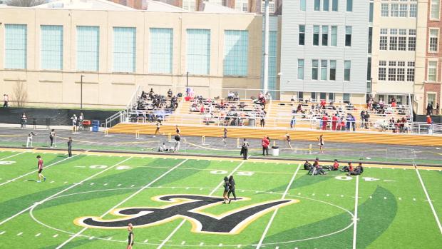 Girls 300 Hurdles Finals Section 3