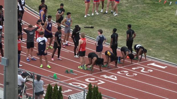 Girls 100 Finals Section 7