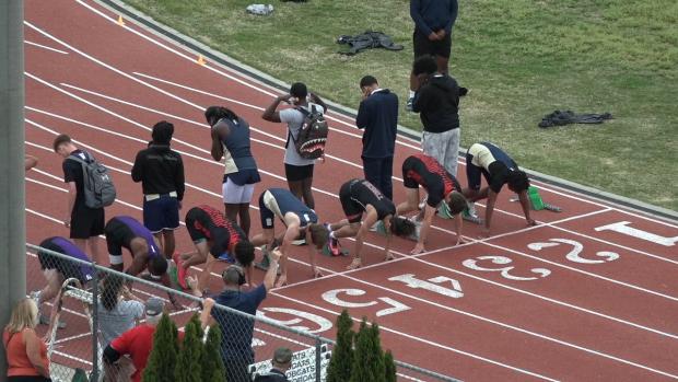 Boys 100 Finals Section 9