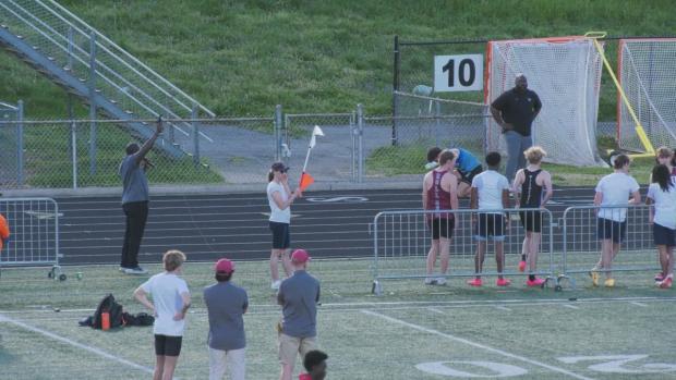 Boys 300 Hurdles Finals Section 1