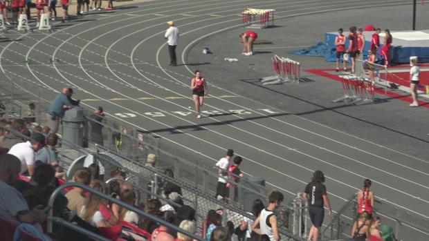 Girls 100m Heat 1