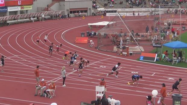 Division 1 Boys 4x100 Relay Prelims Heat 1