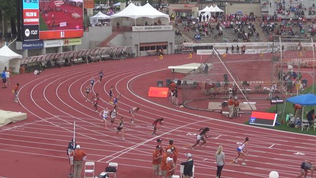 Division 2 Girls 4x100 Relay Prelims Heat 3