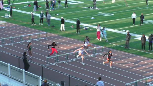 White Girls 100 Hurdles Finals Section 3 - GMC Division