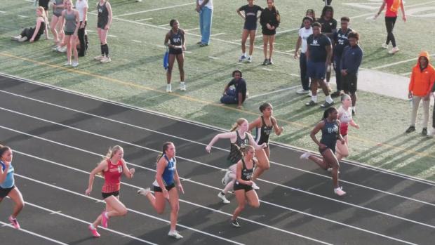 Girls 100 Finals Section 3