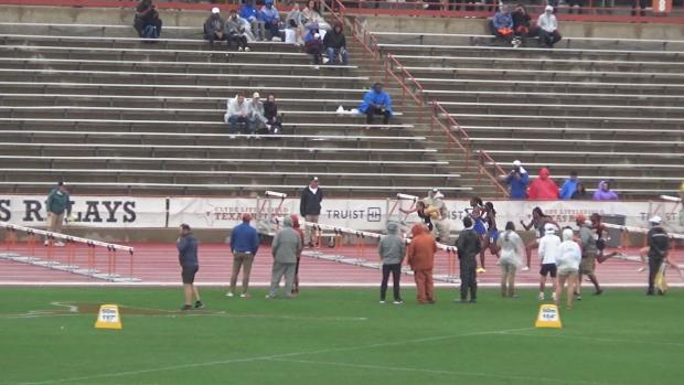 Girls 100 Hurdles Finals Section 1