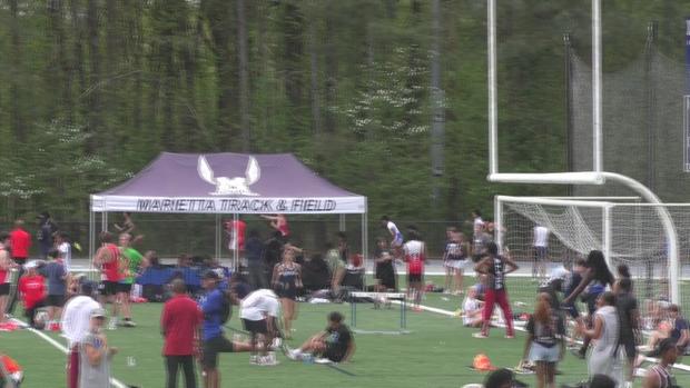 Boys 4x100 Relay Heat 2