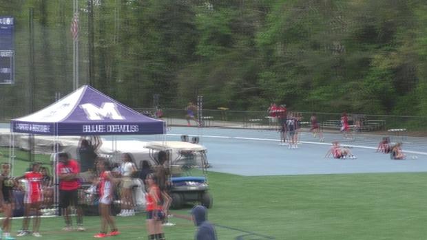 Girls 400 Hurdles Heat 4