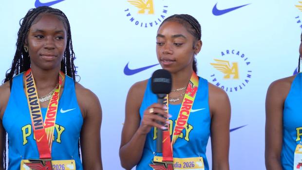  Long Beach Poly (CA) Racting to 800m SMR Arcadia Invite Win