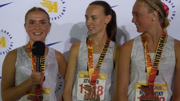 Lone Peak (UT) Reaction to Winning 4x1600m Arcadia Invite