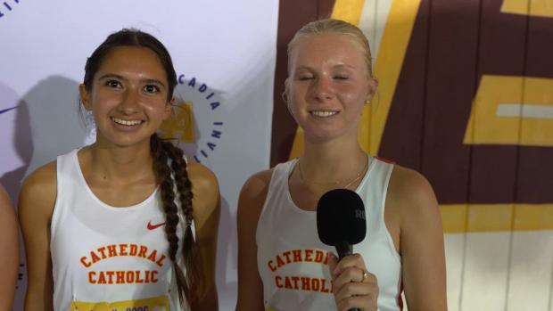 Cathedral Catholic (CA) Reacts to Being First CA 4x1600m