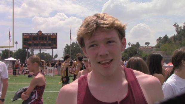 Colin McKinney uses breath control in S. Pasadena