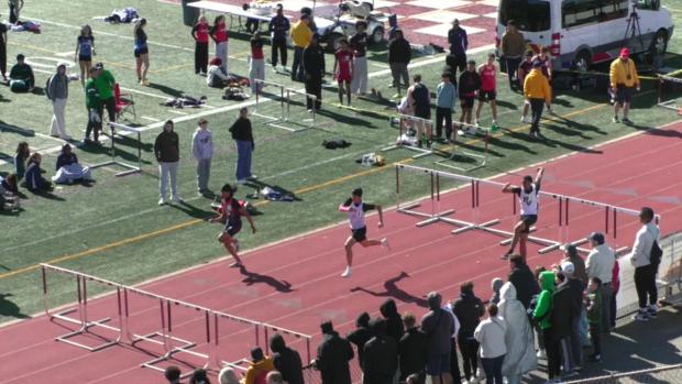 Varsity Boys Shuttle Hurdle Relay Section 1 - Passaic Relays