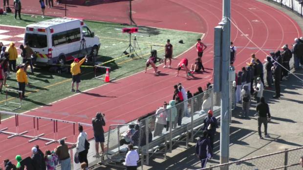 Varsity Boys Shuttle Hurdle Relay Section 2 - Passaic Relays