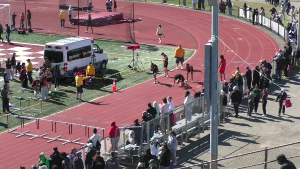 Varsity Boys Shuttle Hurdle Relay Section 3 - Passaic Relays