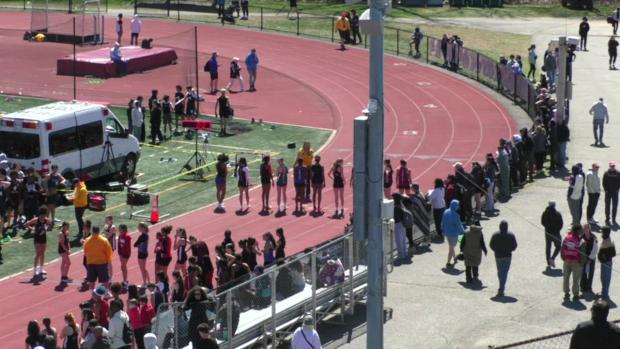 Novice Girls 4x400 Relay Finals Section 1 - Passaic Relays